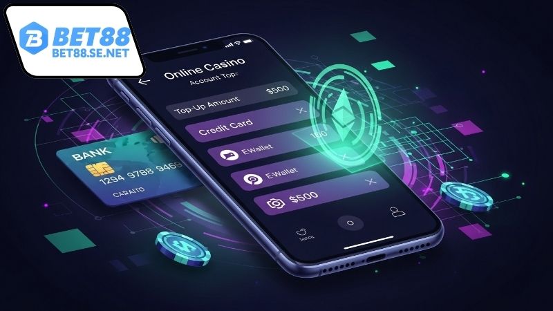 Nạp Tiền BET88 – Giao Dịch Cực Kỳ Nhanh Chóng Và An Toàn 2 Phương thức nạp tiền BET88 phổ biến